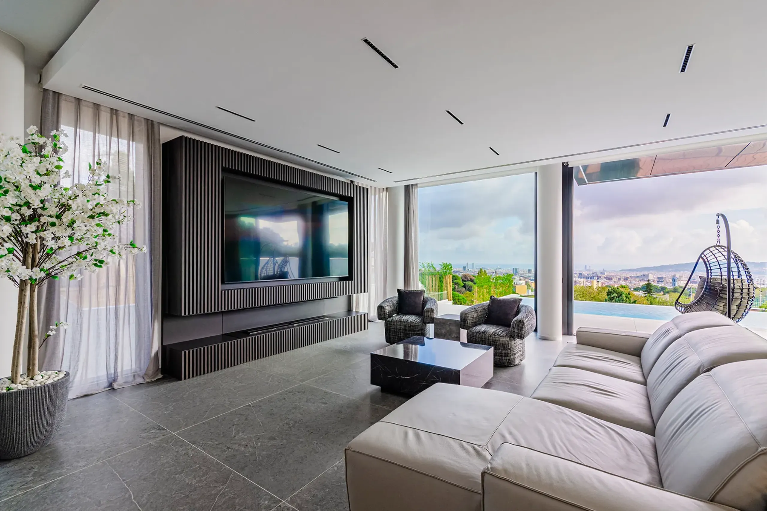 Villa de lujo de nueva construcción con vistas panorámicas en Sarria-Sant Gervasi, Barcelona
