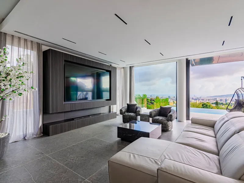 Villa de lujo de nueva construcción con vistas panorámicas en Sarria-Sant Gervasi, Barcelona