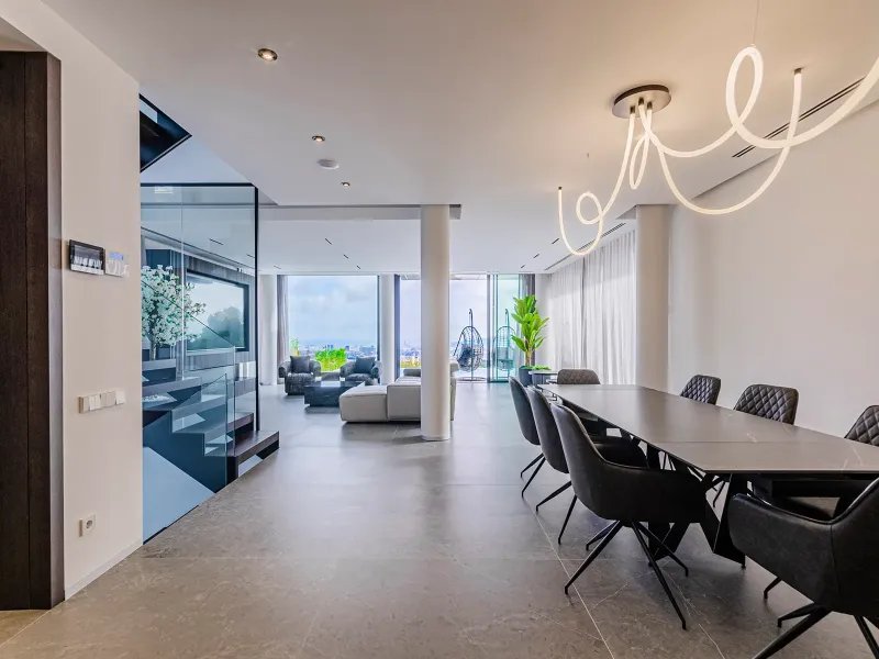Villa de lujo de nueva construcción con vistas panorámicas en Sarria-Sant Gervasi, Barcelona