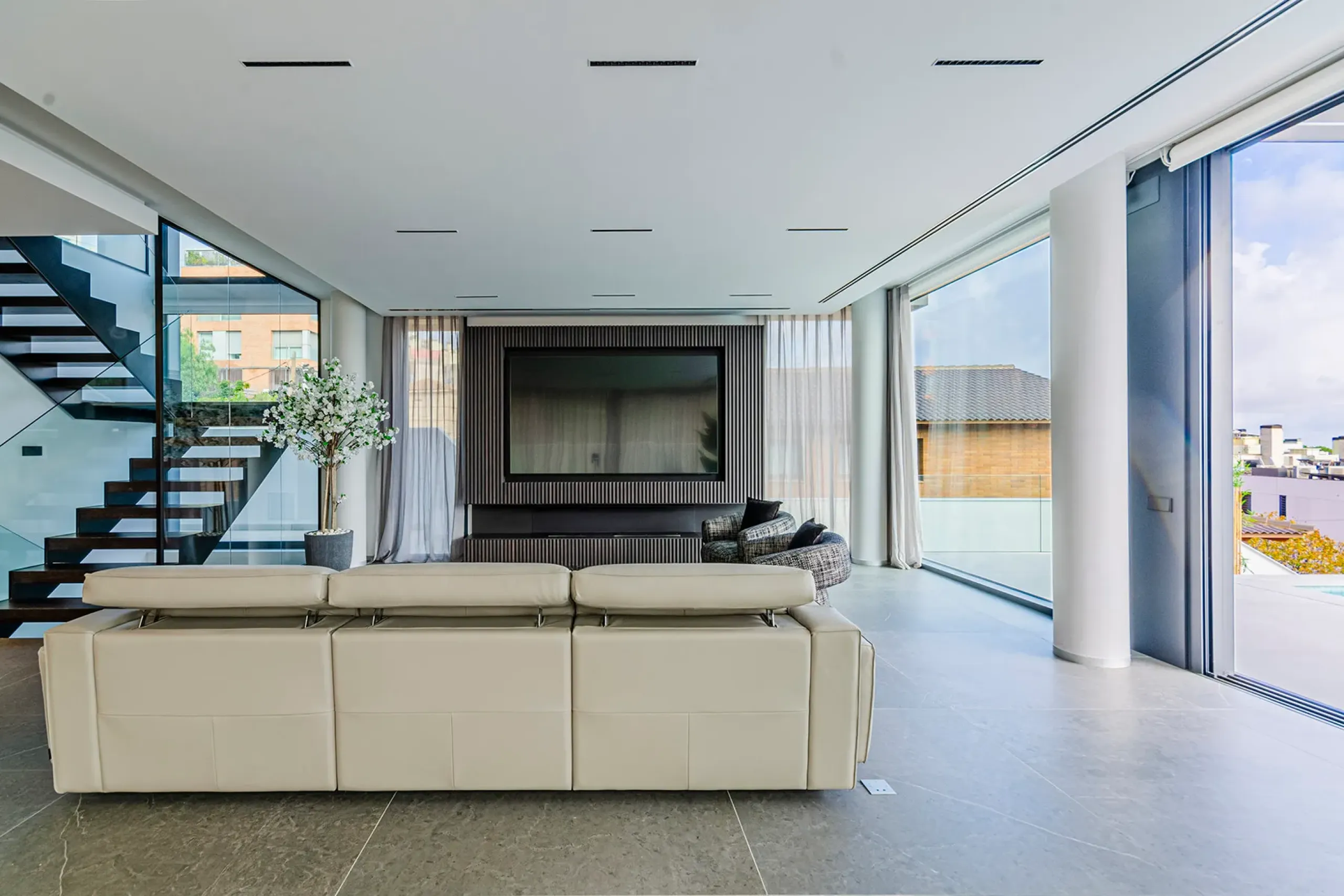 Villa de lujo de nueva construcción con vistas panorámicas en Sarria-Sant Gervasi, Barcelona