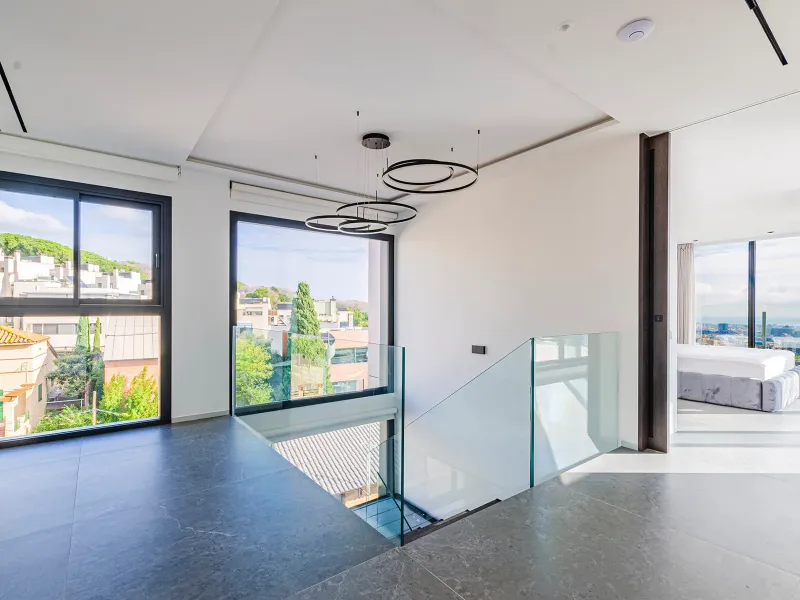 Villa de lujo de nueva construcción con vistas panorámicas en Sarria-Sant Gervasi, Barcelona