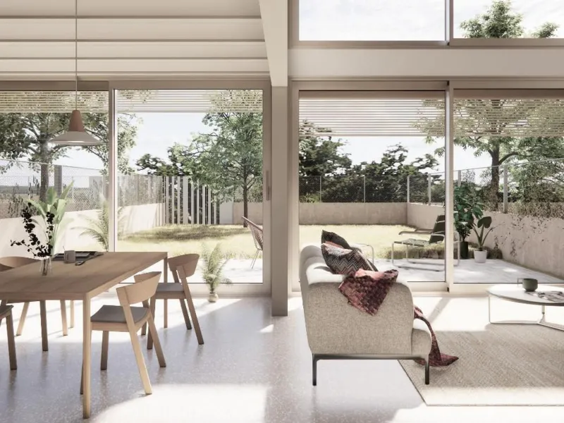New development of 7 houses with garden and parking in Calonge, Costa Brava