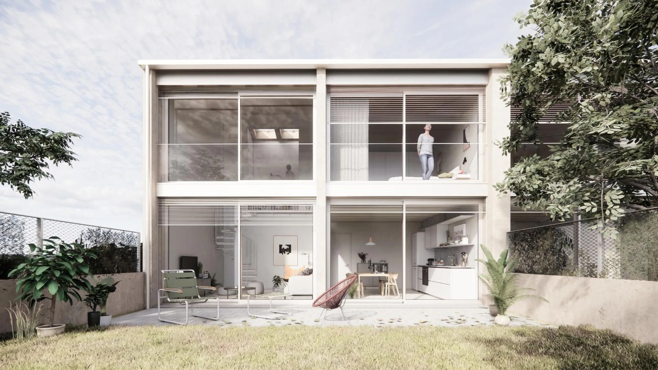 New development of 7 houses with garden and parking in Calonge, Costa Brava