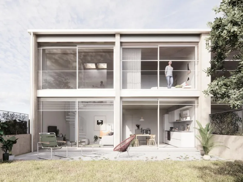 New development of 7 houses with garden and parking in Calonge, Costa Brava