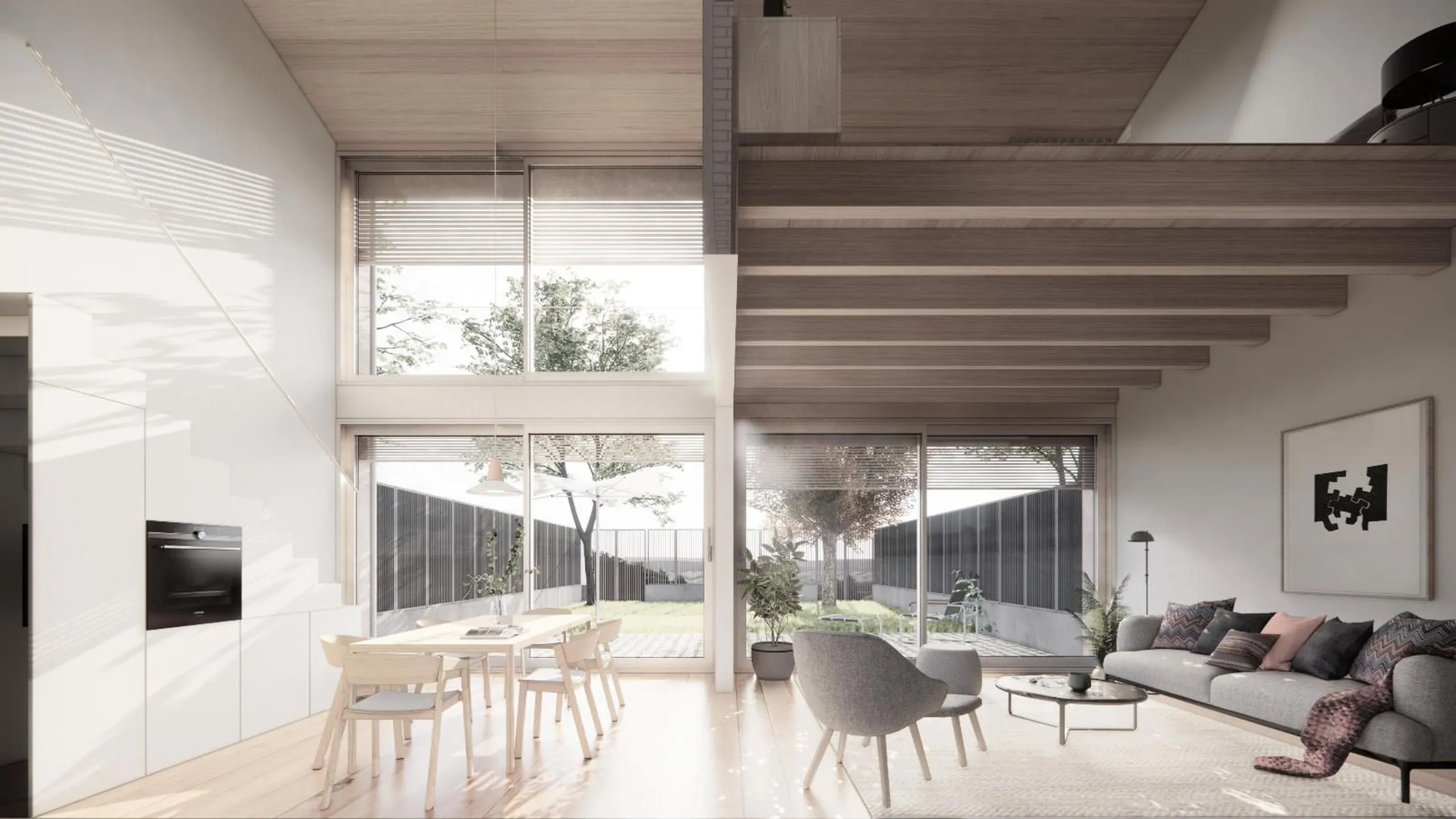New development of 7 houses with garden and parking in Calonge, Costa Brava