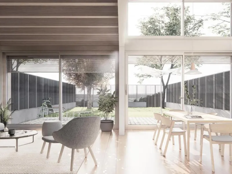 New development of 7 houses with garden and parking in Calonge, Costa Brava