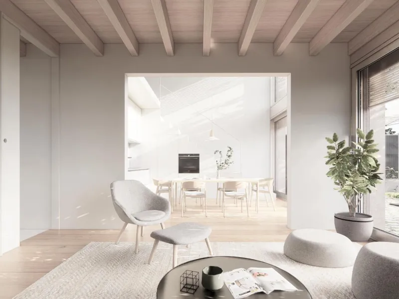 New development of 7 houses with garden and parking in Calonge, Costa Brava