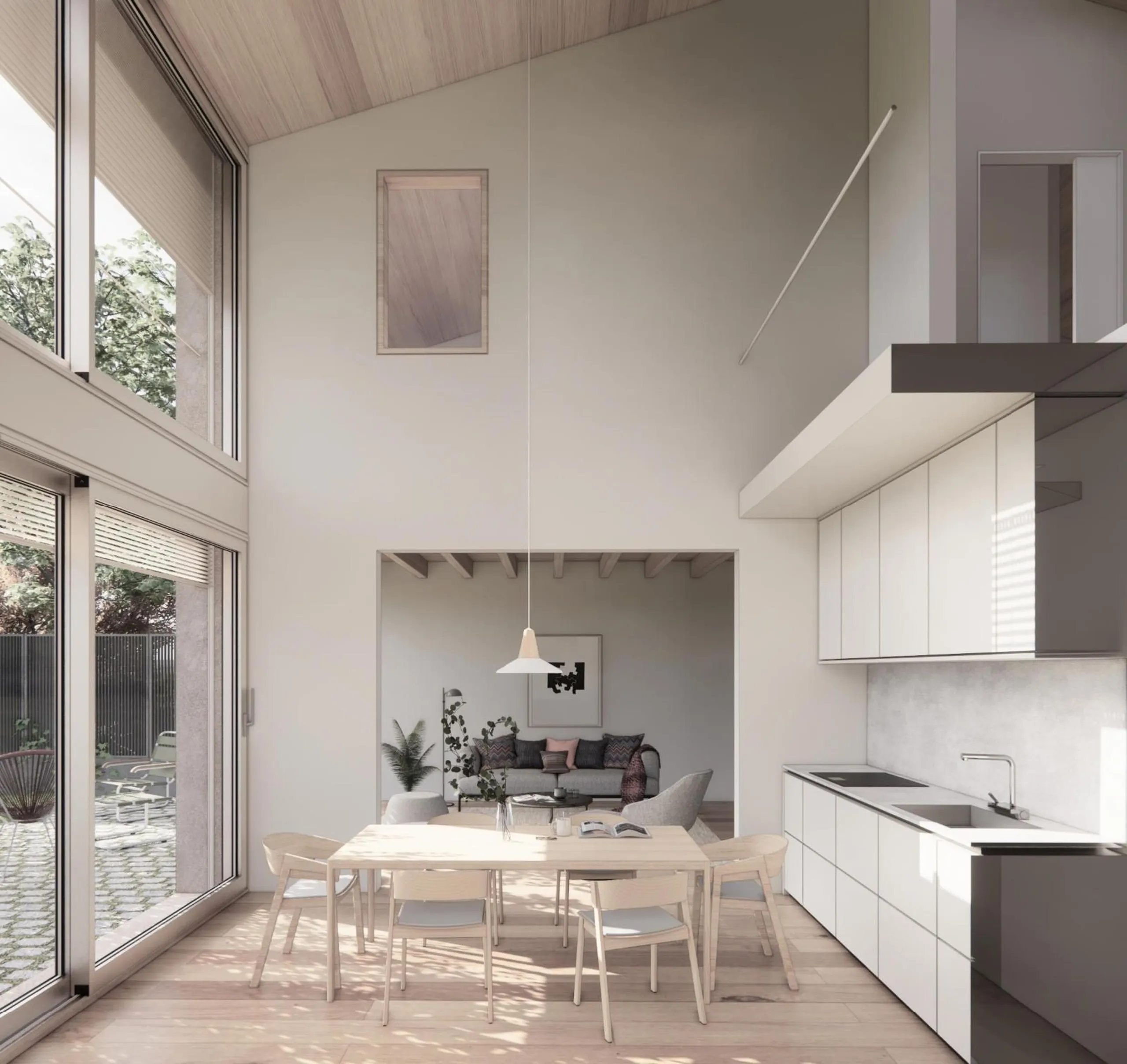 New development of 7 houses with garden and parking in Calonge, Costa Brava