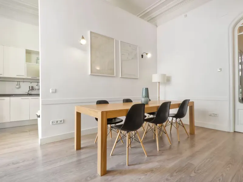 Elegant Modernist Apartment with Terrace in Central Barcelona