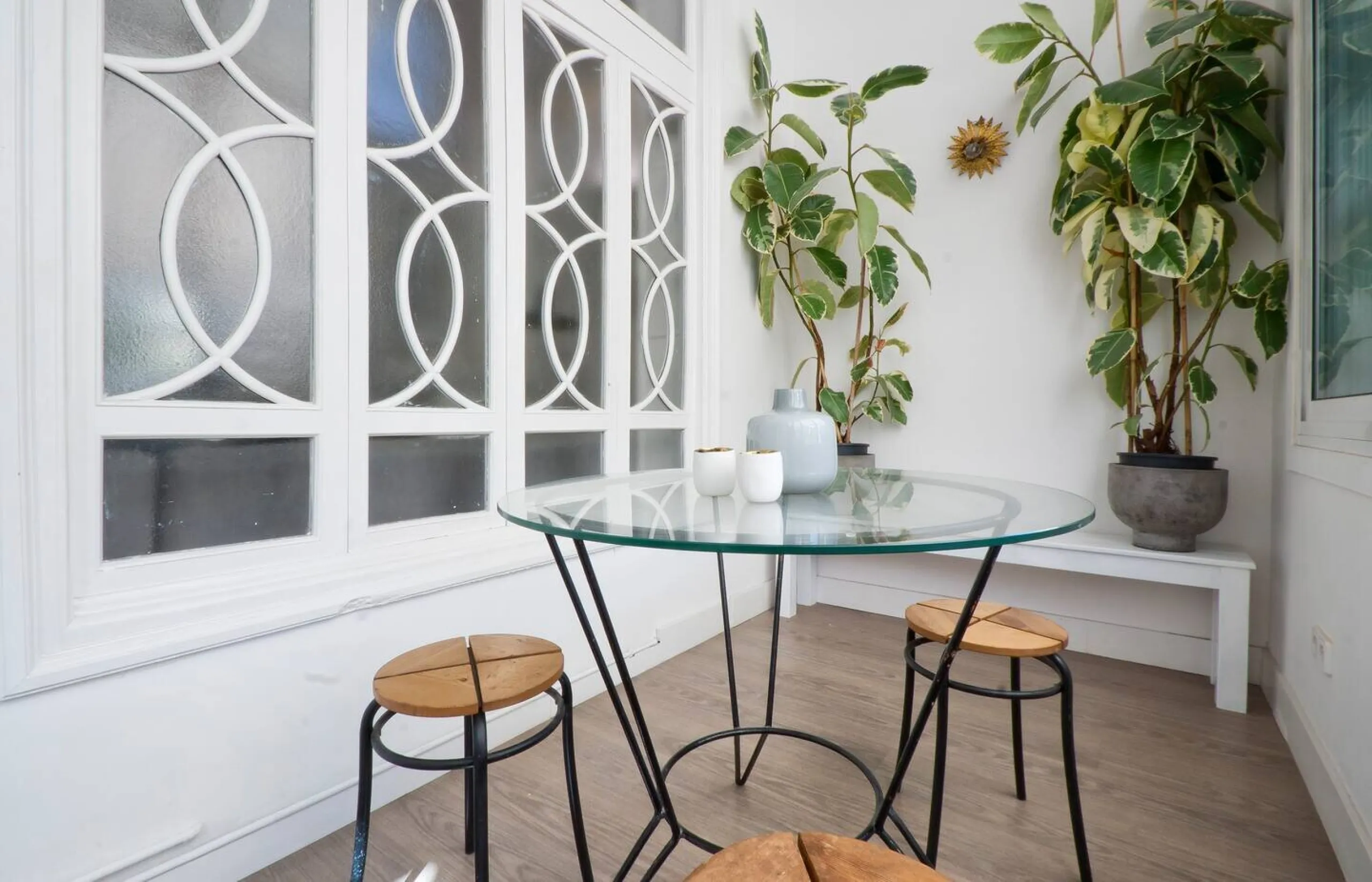 Elegant Modernist Apartment with Terrace in Central Barcelona