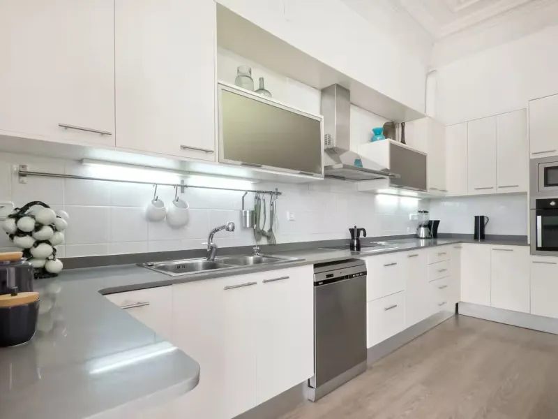 Elegant Modernist Apartment with Terrace in Central Barcelona