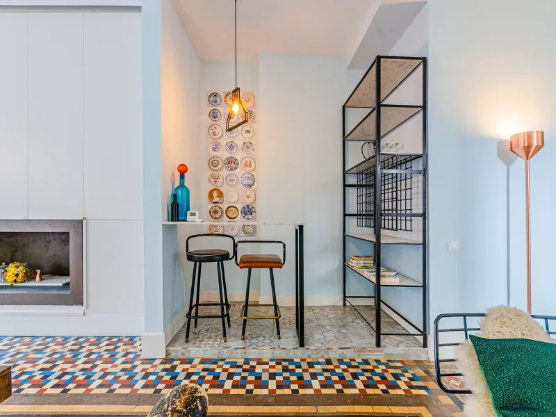 Elegante piso con licencia turística y terraza en Barcelona
