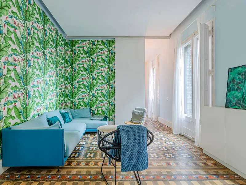 Elegante piso con licencia turística y terraza en Barcelona