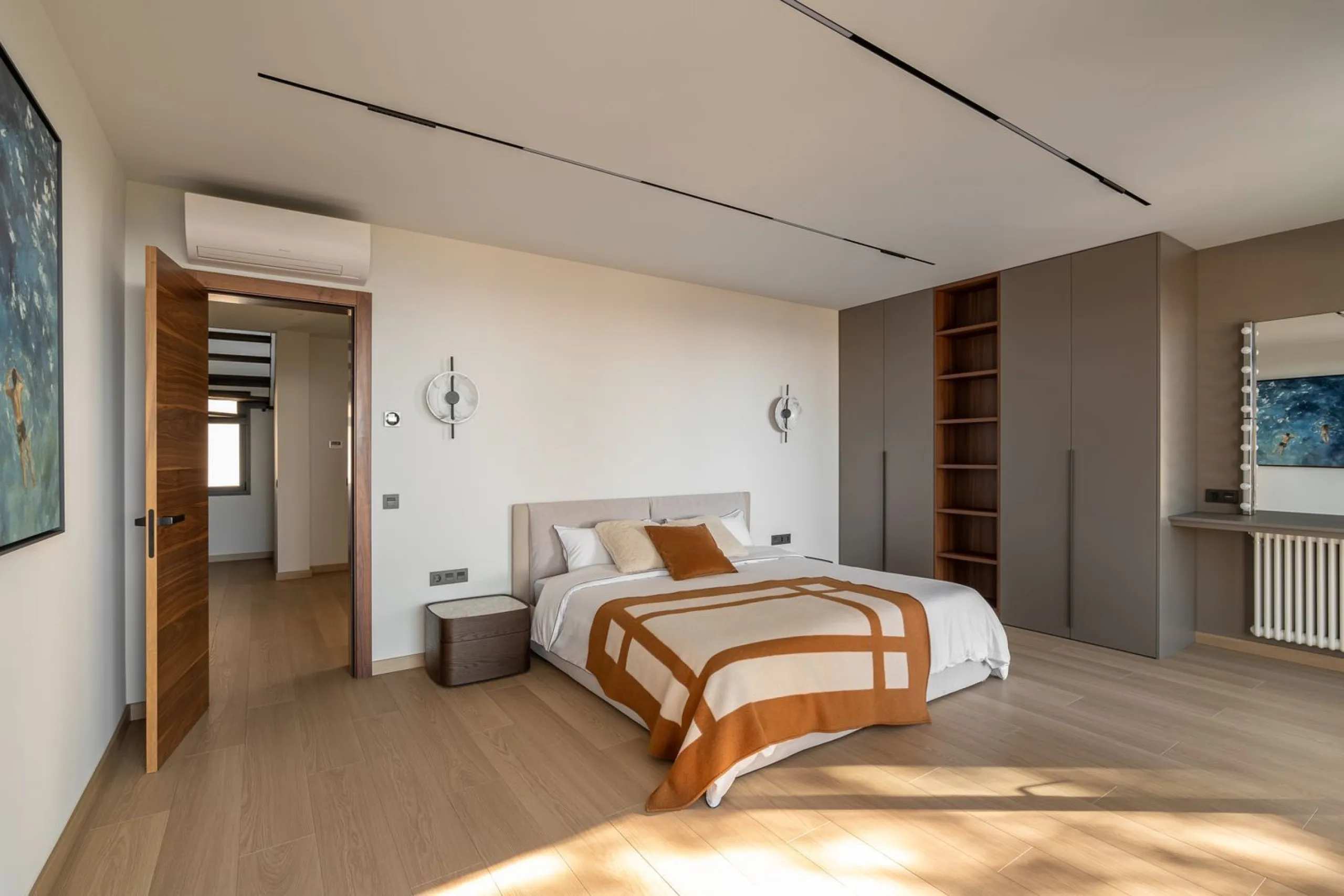 Moderne Villa im Neubau mit Meerblick in Bellamar, Castelldefels