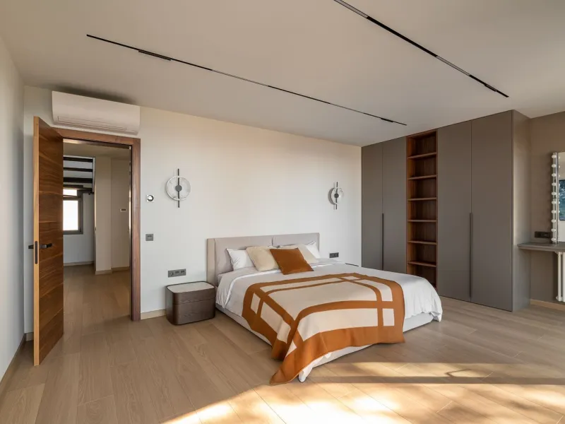Moderne Villa im Neubau mit Meerblick in Bellamar, Castelldefels