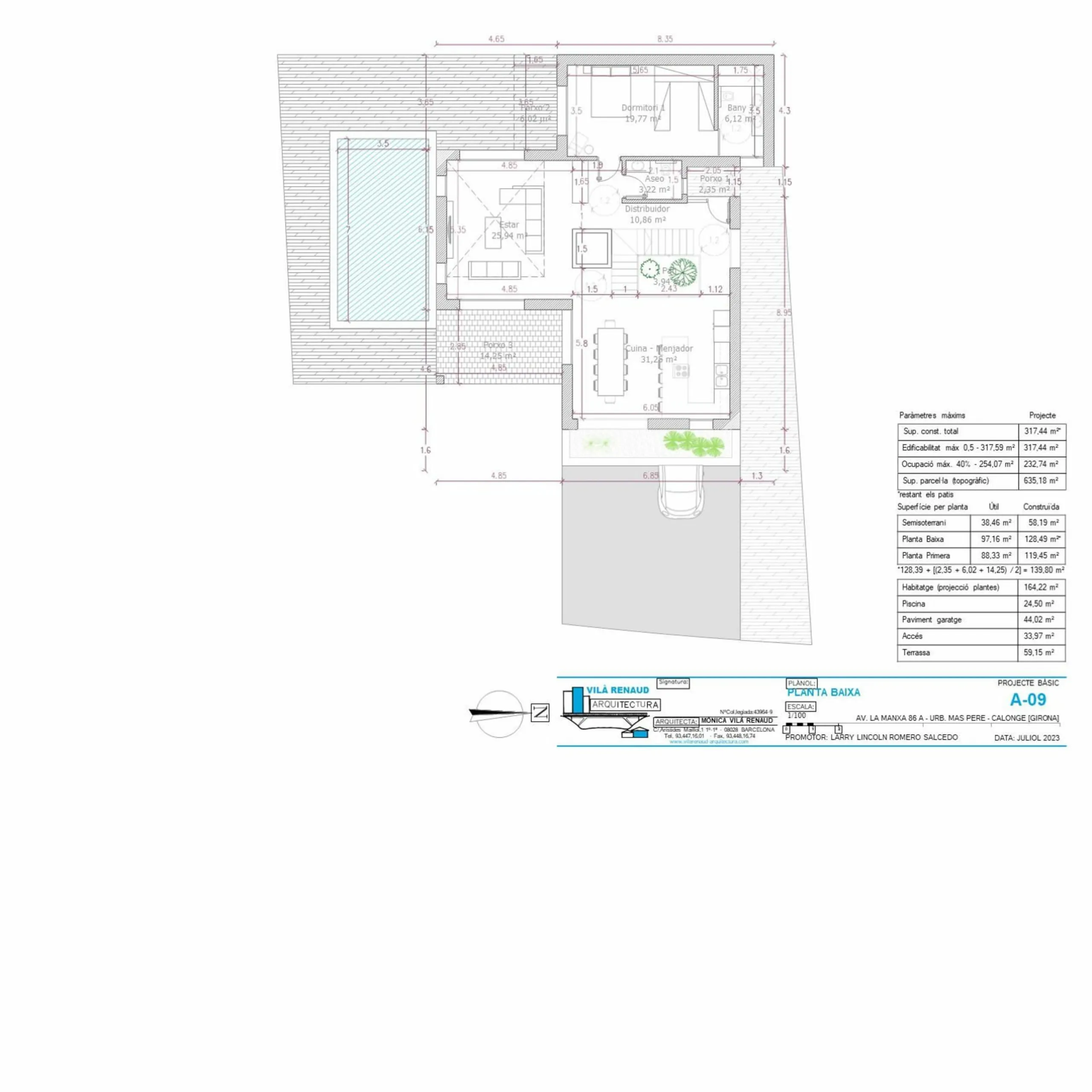 Exclusive Modern Home with Pool and Garden in Calonge, Costa Brava