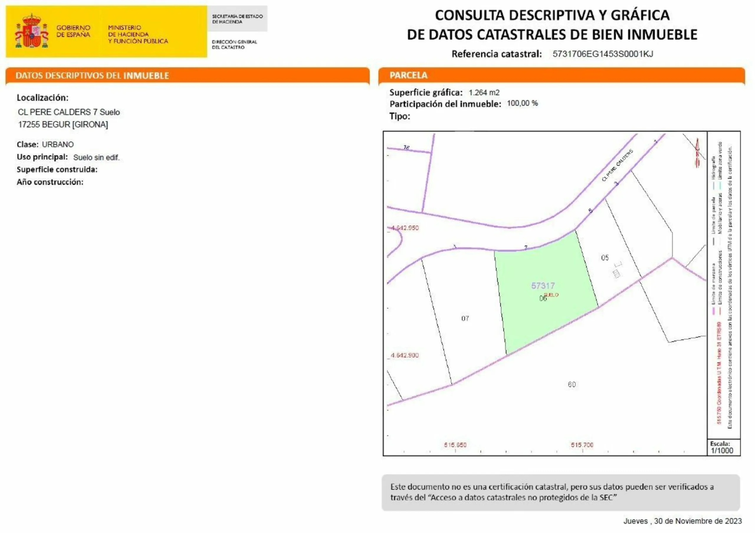 Fantastic Plot in Begur – Mas Rostei with Potential to Build a Poolside Home, Costa Brava