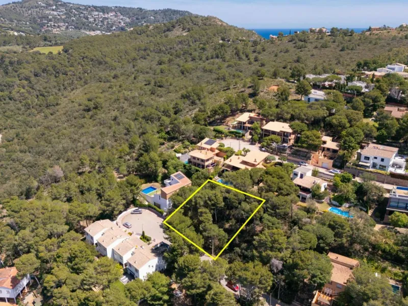 Plot in Aigua Gelida, Tamariu, Costa Brava
