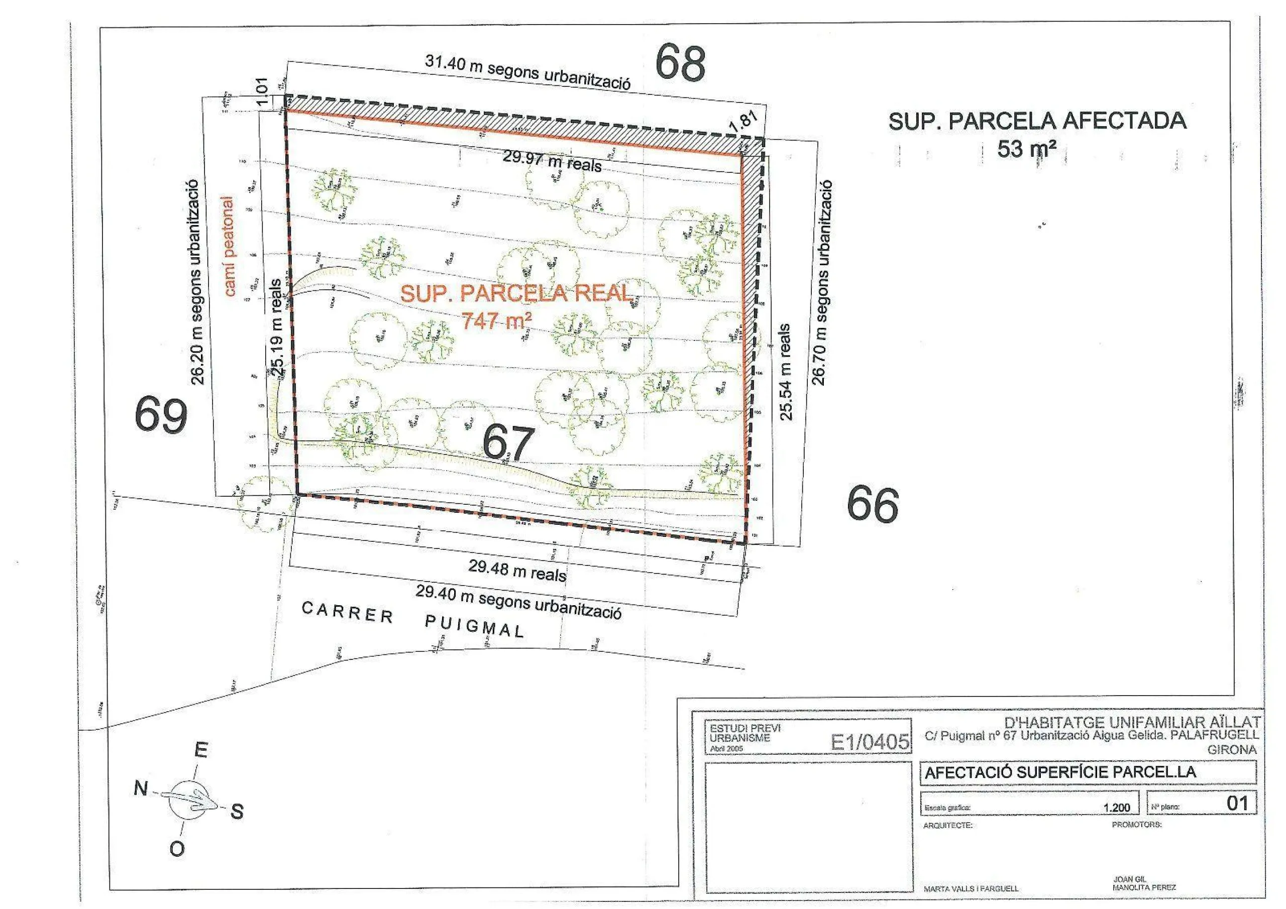 Plot in Aigua Gelida, Tamariu, Costa Brava