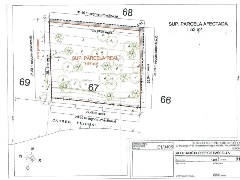 Plot in Aigua Gelida, Tamariu, Costa Brava