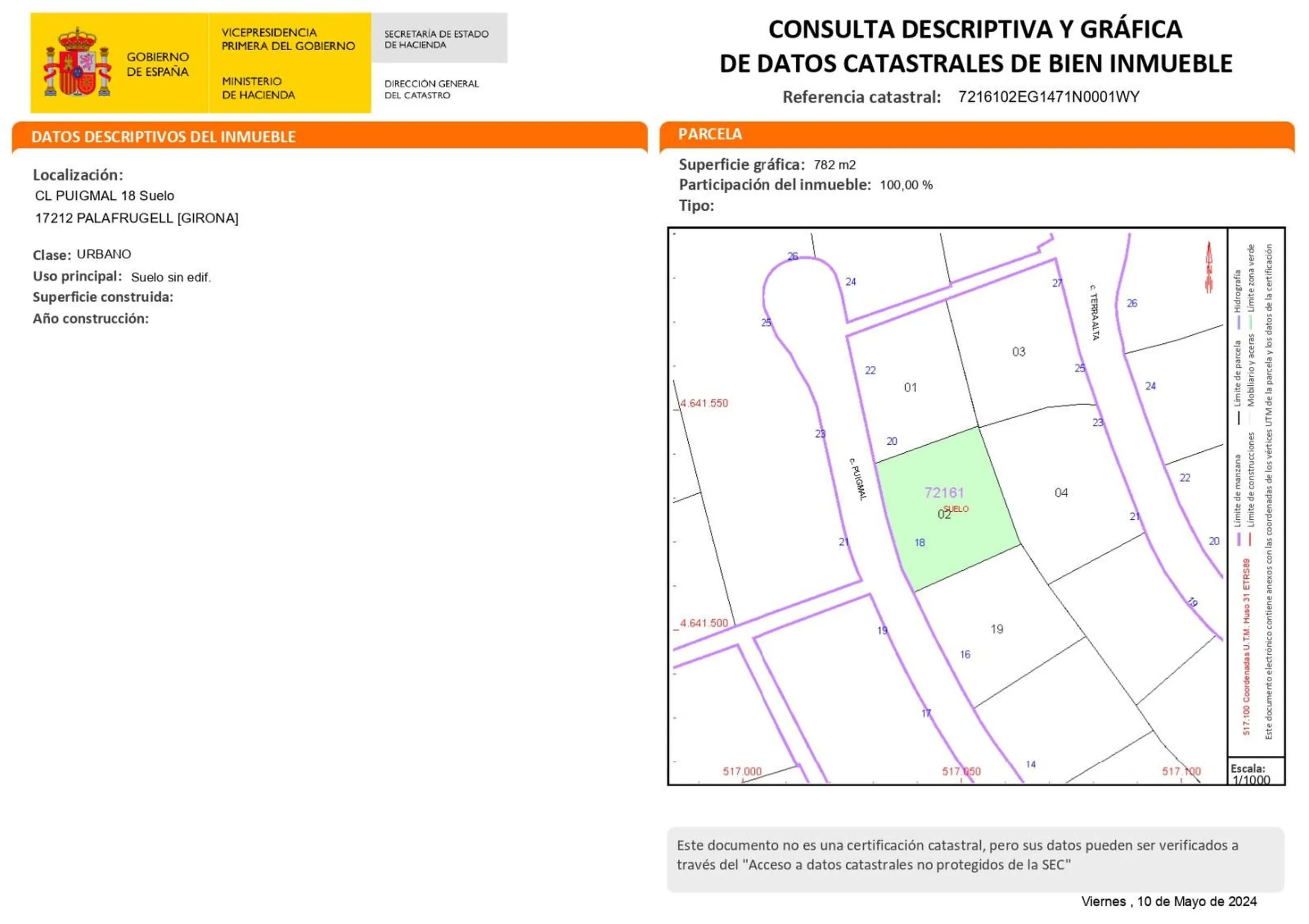 Se vende parcela: oportunidad única para construir la casa de tus sueños en Tamariu, Costa Brava