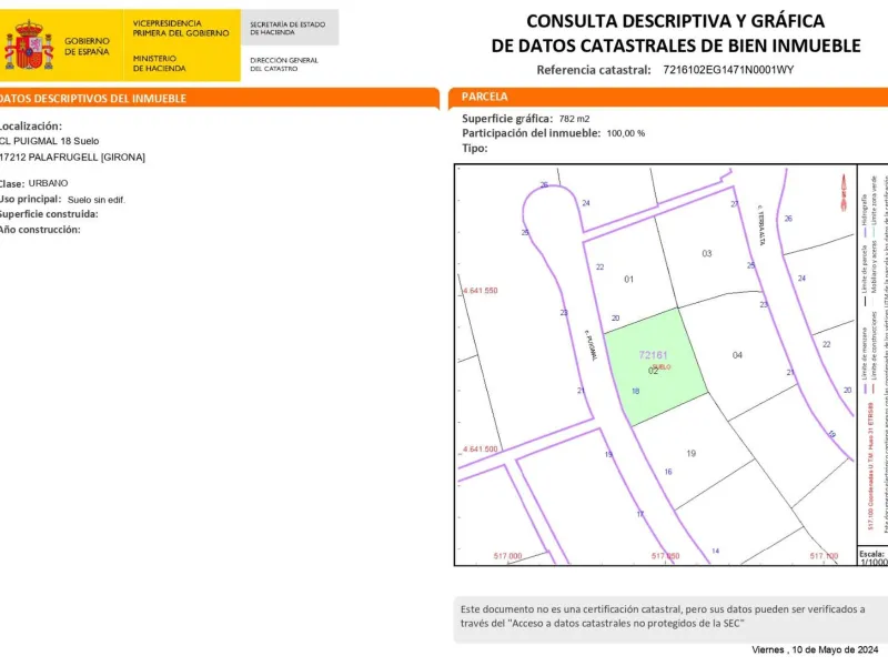 Se vende parcela: oportunidad única para construir la casa de tus sueños en Tamariu, Costa Brava