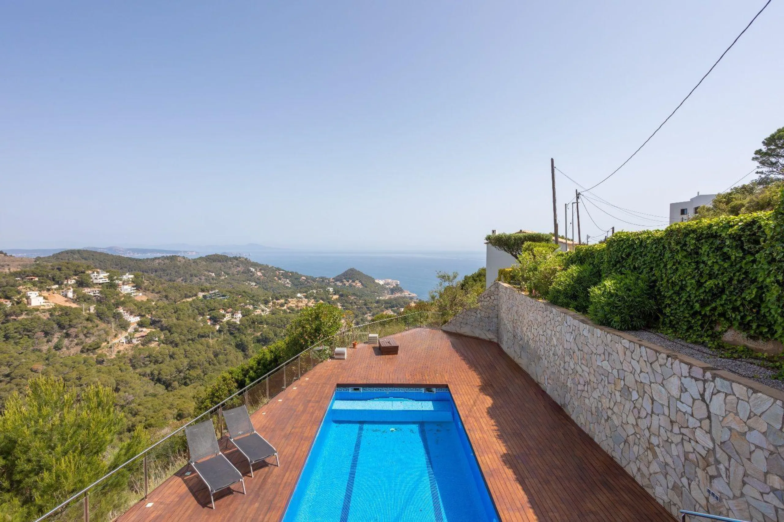 Beautiful House with Panoramic Sea and Coastal Views in Begur, Costa Brava