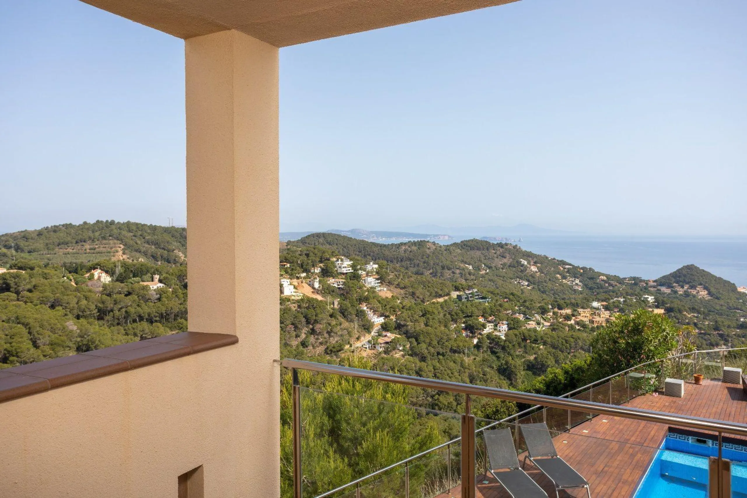 Beautiful House with Panoramic Sea and Coastal Views in Begur, Costa Brava