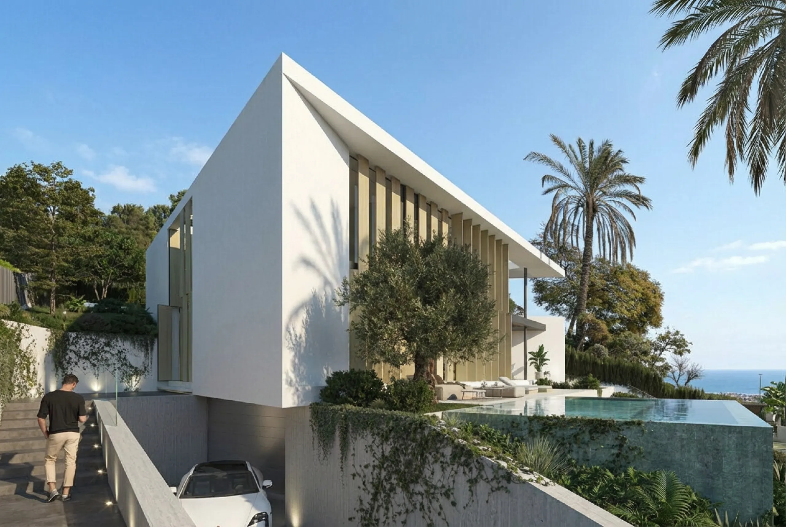 Villa de lujo en construcción en Premia de Dalt, Barcelona