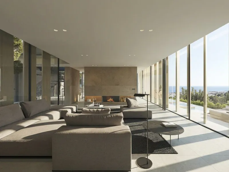 Villa de lujo en construcción en Premia de Dalt, Barcelona