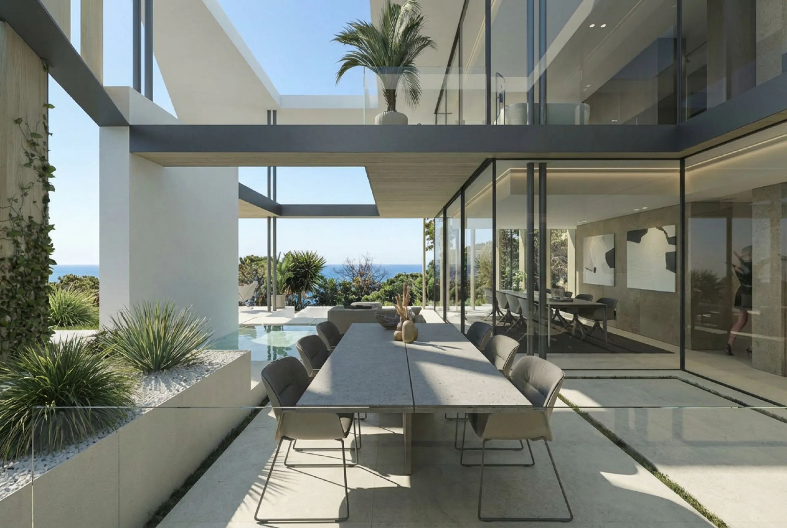 Villa de lujo en construcción en Premia de Dalt, Barcelona
