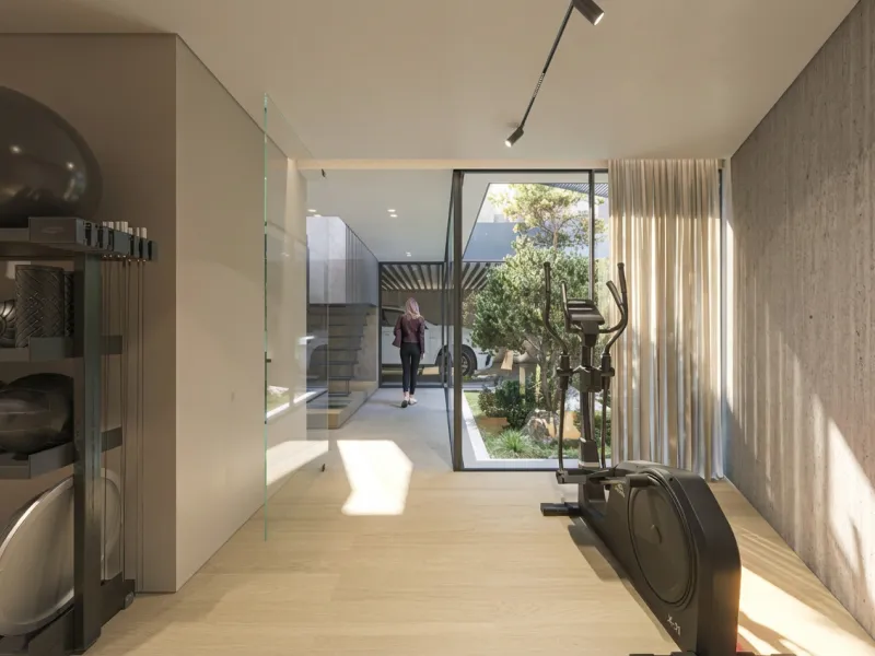 Villa de lujo en construcción en Premia de Dalt, Barcelona