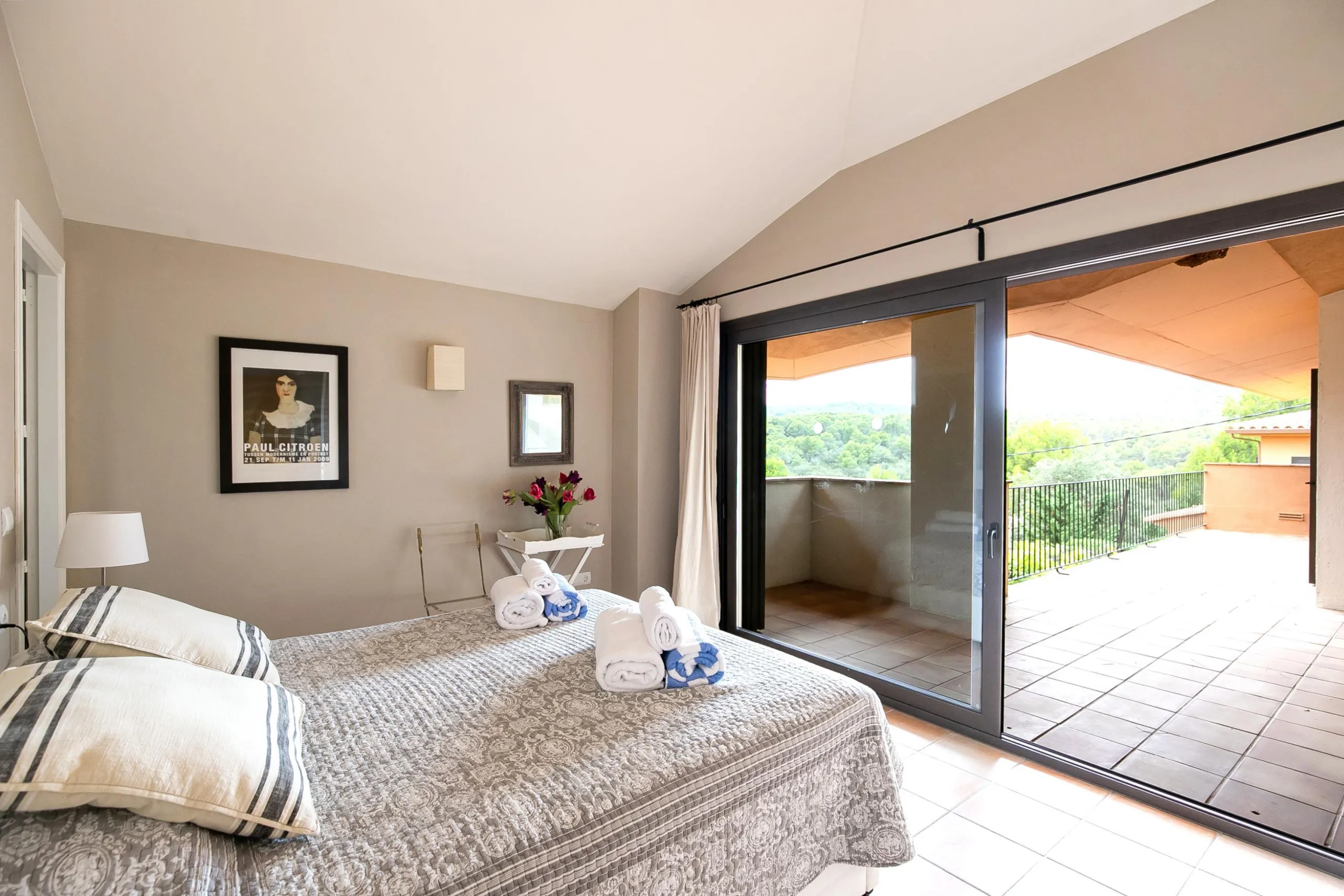 Villa with pool for holidays in Tamariu, Costa Brava