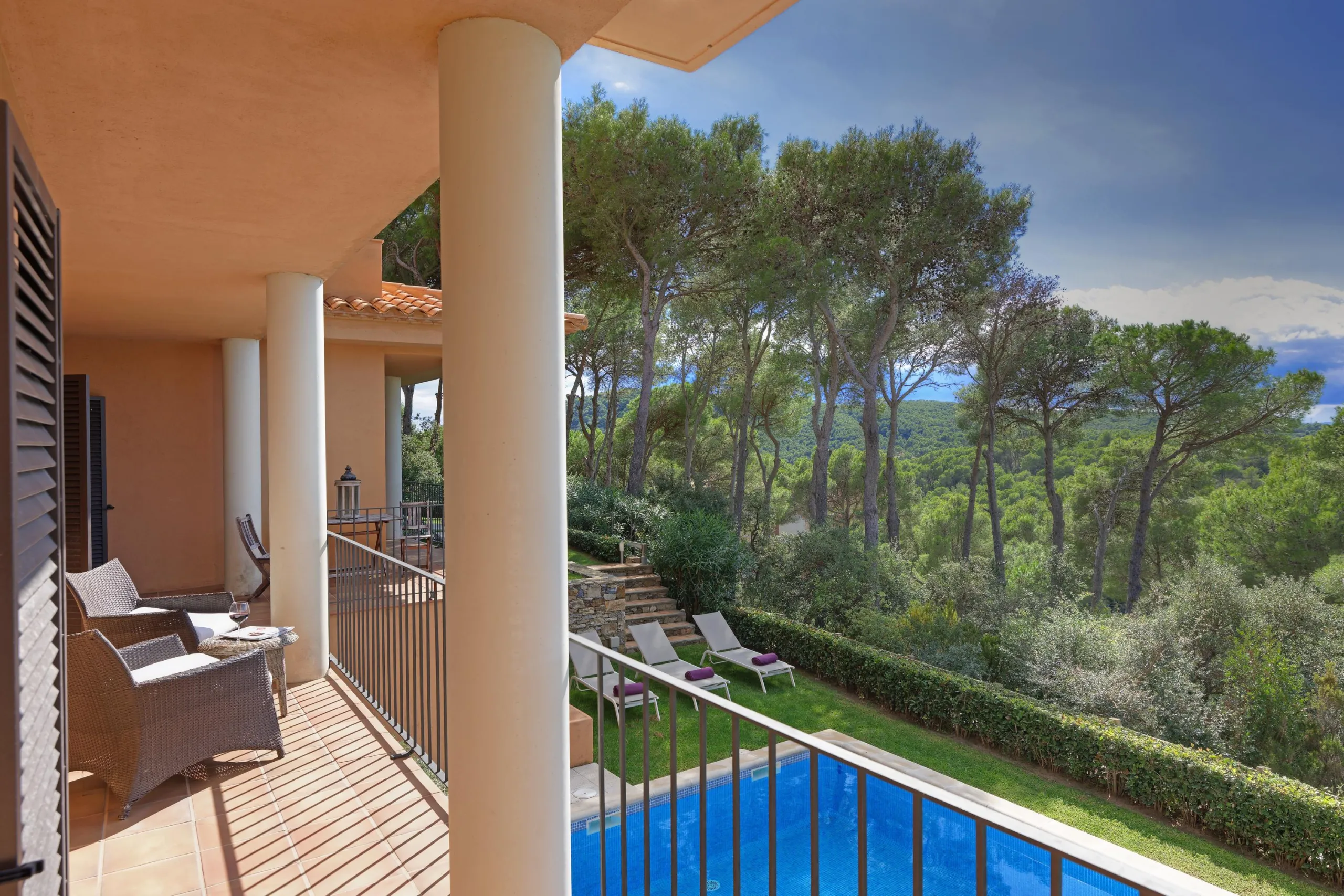 Villa with pool for holidays in Tamariu, Costa Brava