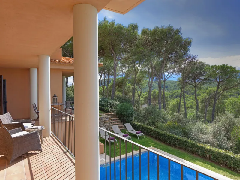 Villa with pool for holidays in Tamariu, Costa Brava