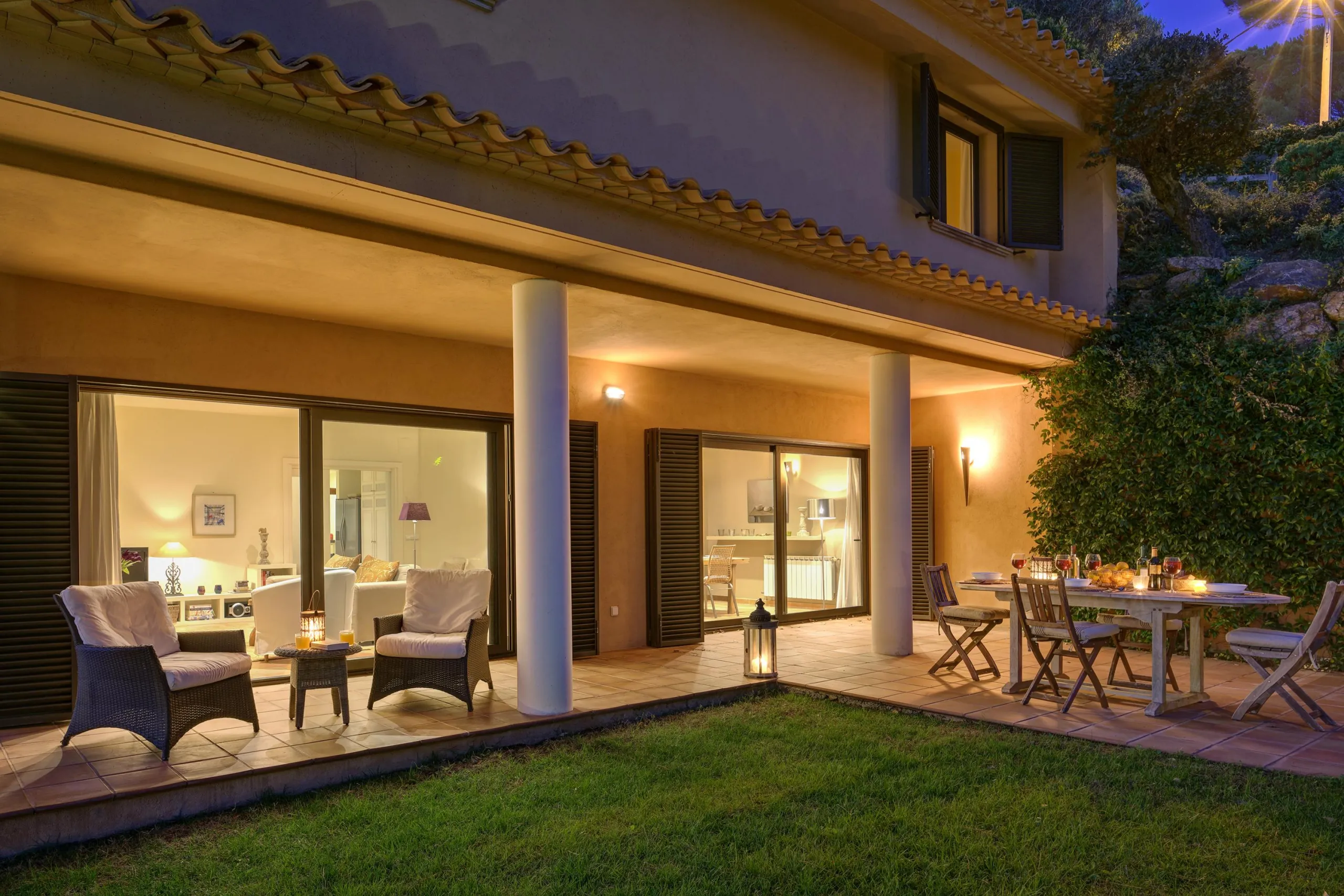Villa with pool for holidays in Tamariu, Costa Brava