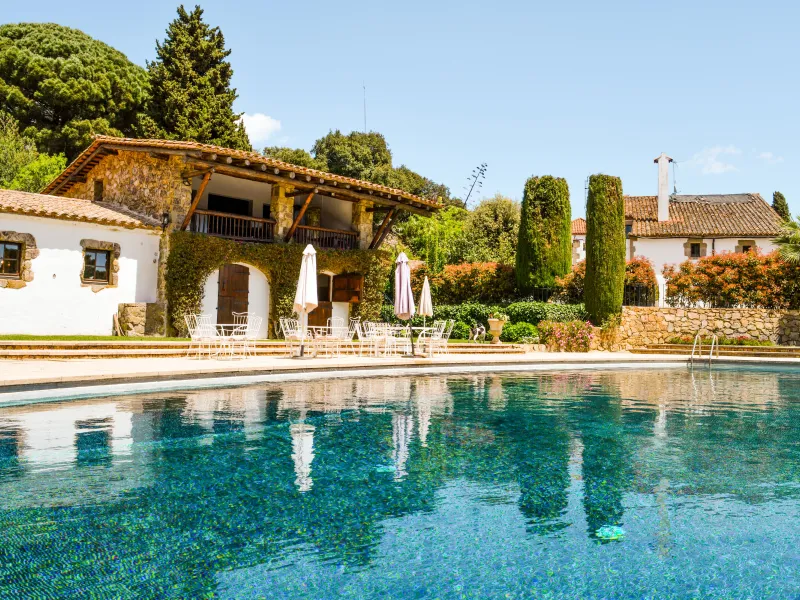 Lujosa masía restaurada del siglo VII para vacaciones en Sant Andreu de Llavaneres, Barcelona