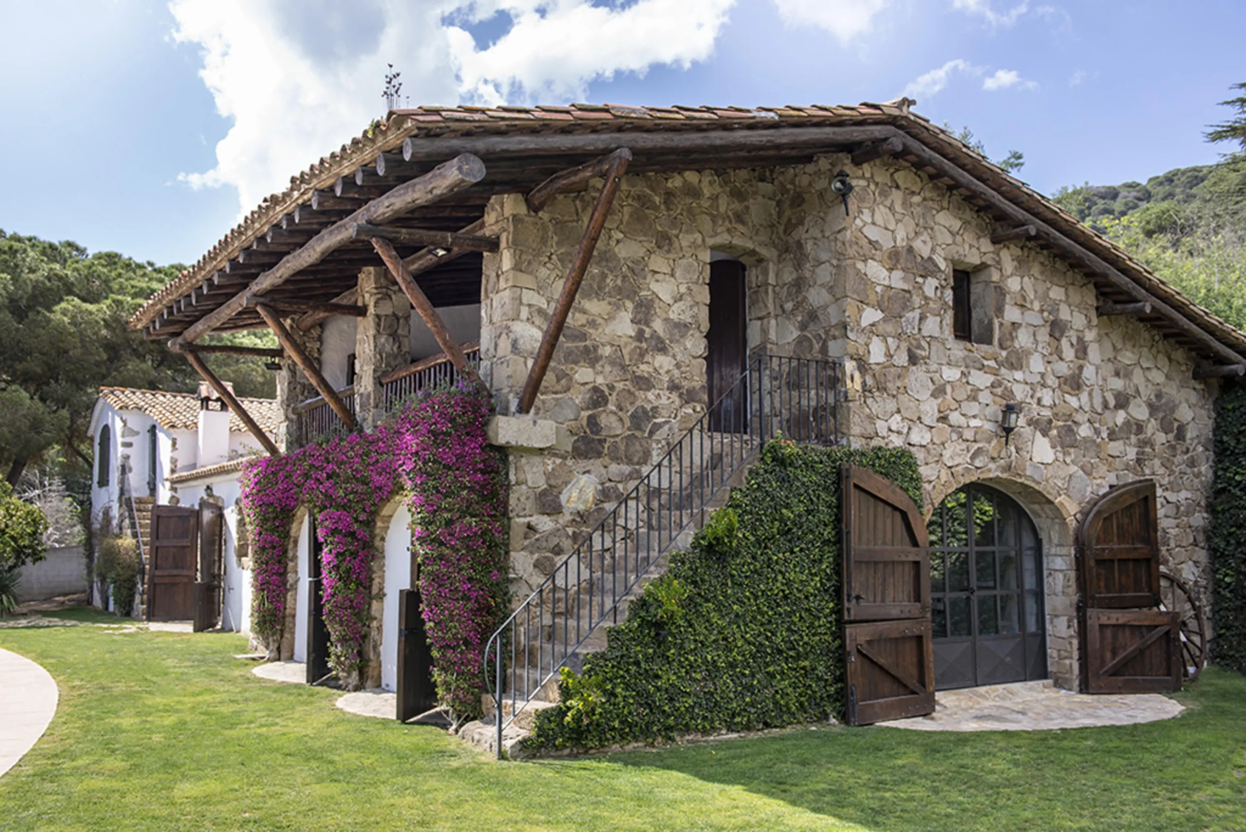 Lujosa masía restaurada del siglo VII para vacaciones en Sant Andreu de Llavaneres, Barcelona