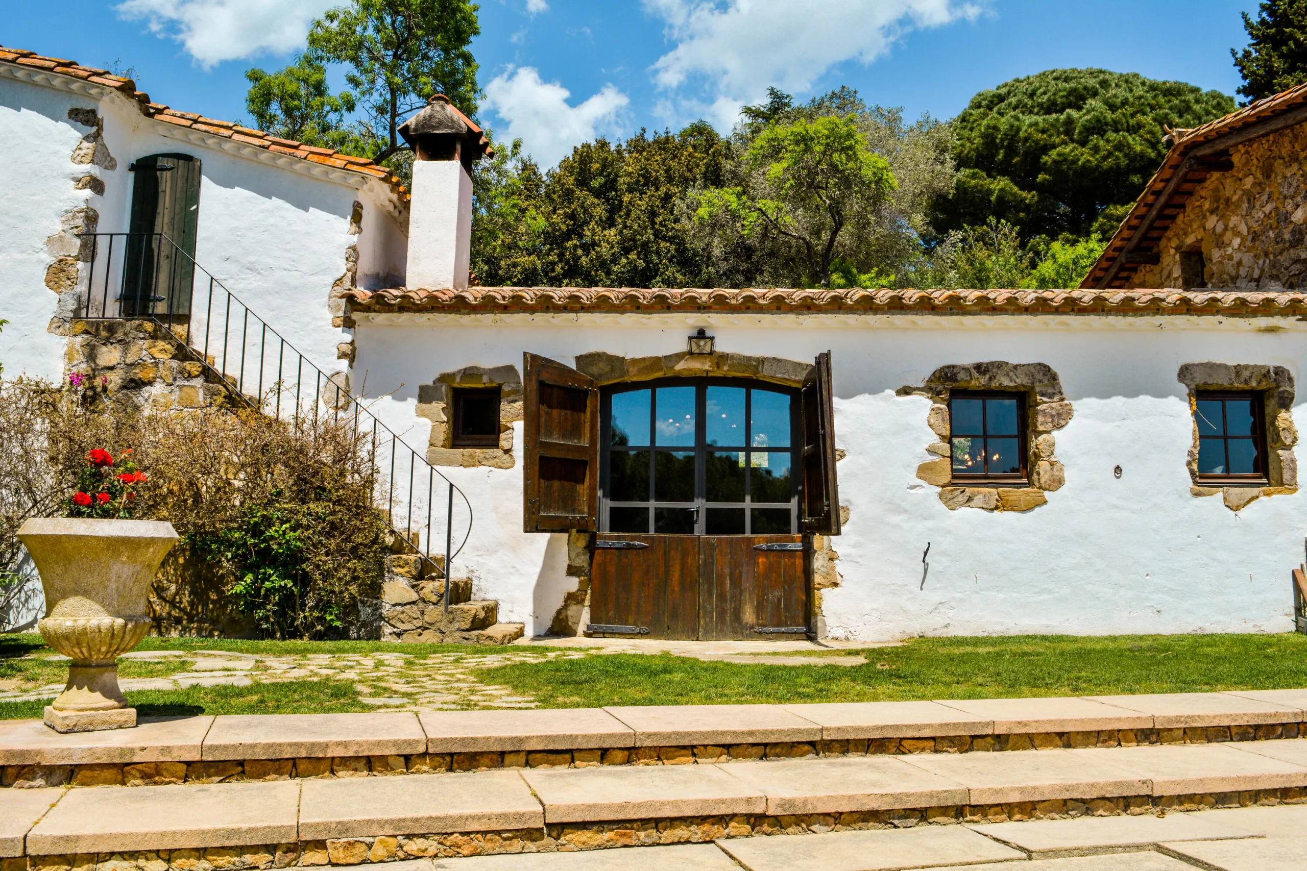 Lujosa masía restaurada del siglo VII para vacaciones en Sant Andreu de Llavaneres, Barcelona