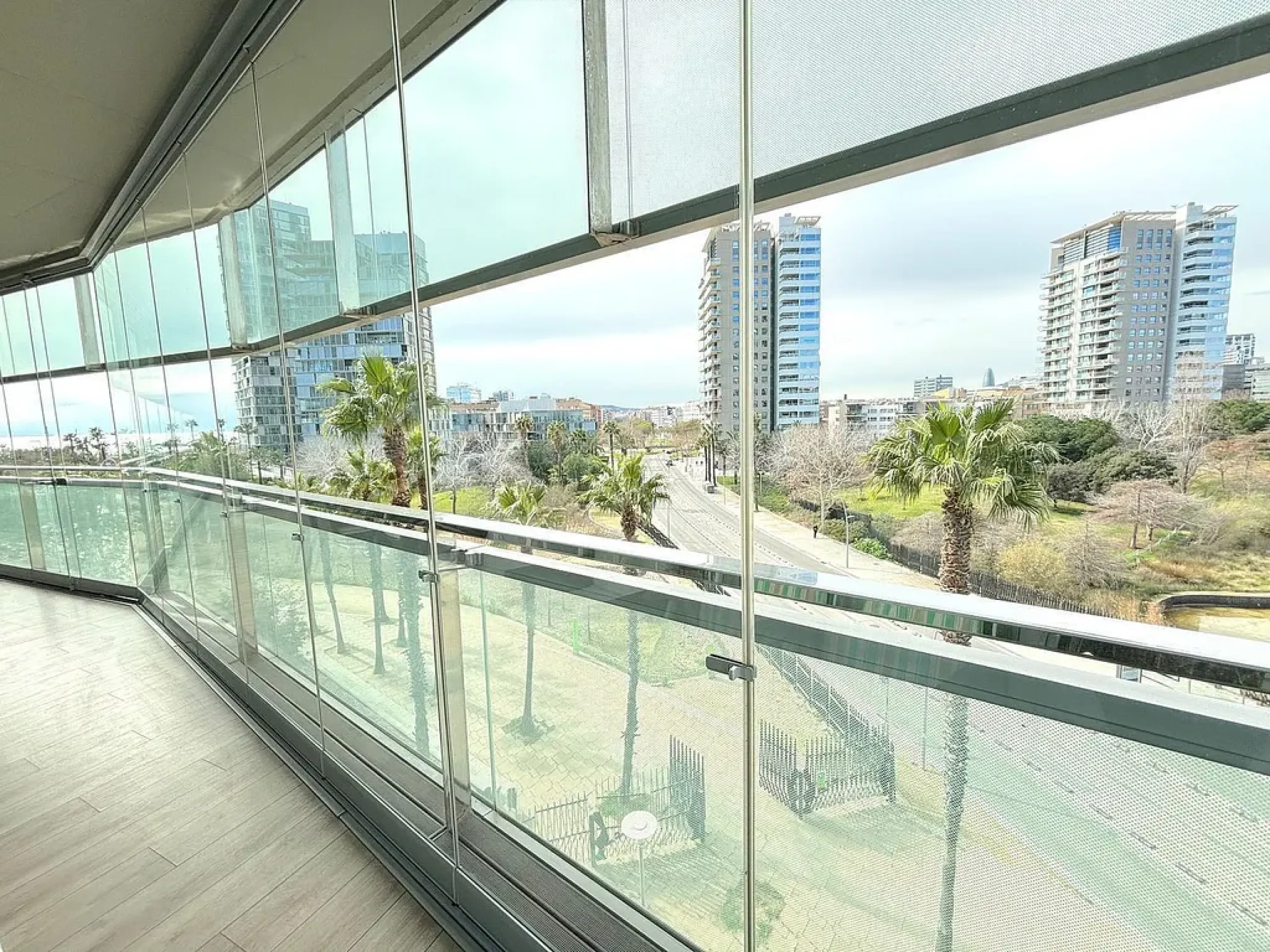 Magnificent Apartment on the First Line of the Sea in the Diagonal Mar Area, Barcelona