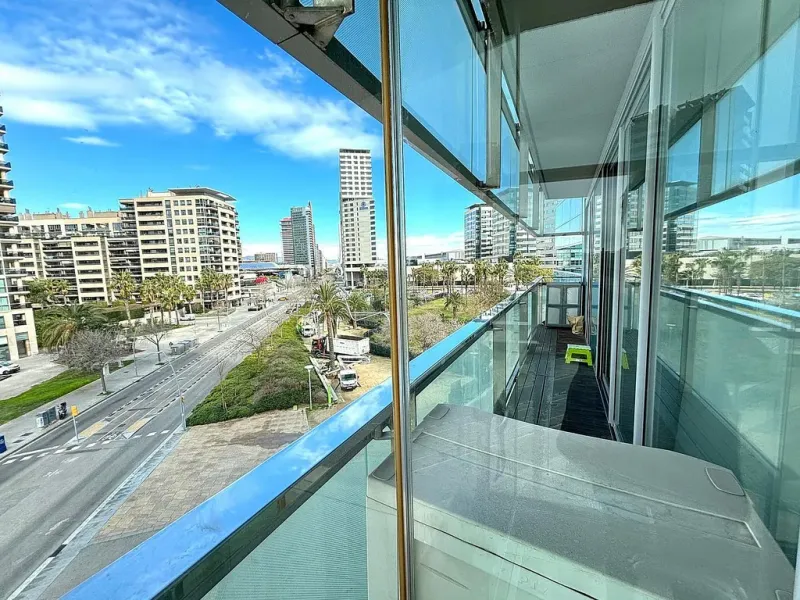 Magnificent Apartment on the First Line of the Sea in the Diagonal Mar Area, Barcelona