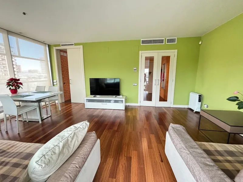 Magnificent Apartment on the First Line of the Sea in the Diagonal Mar Area, Barcelona