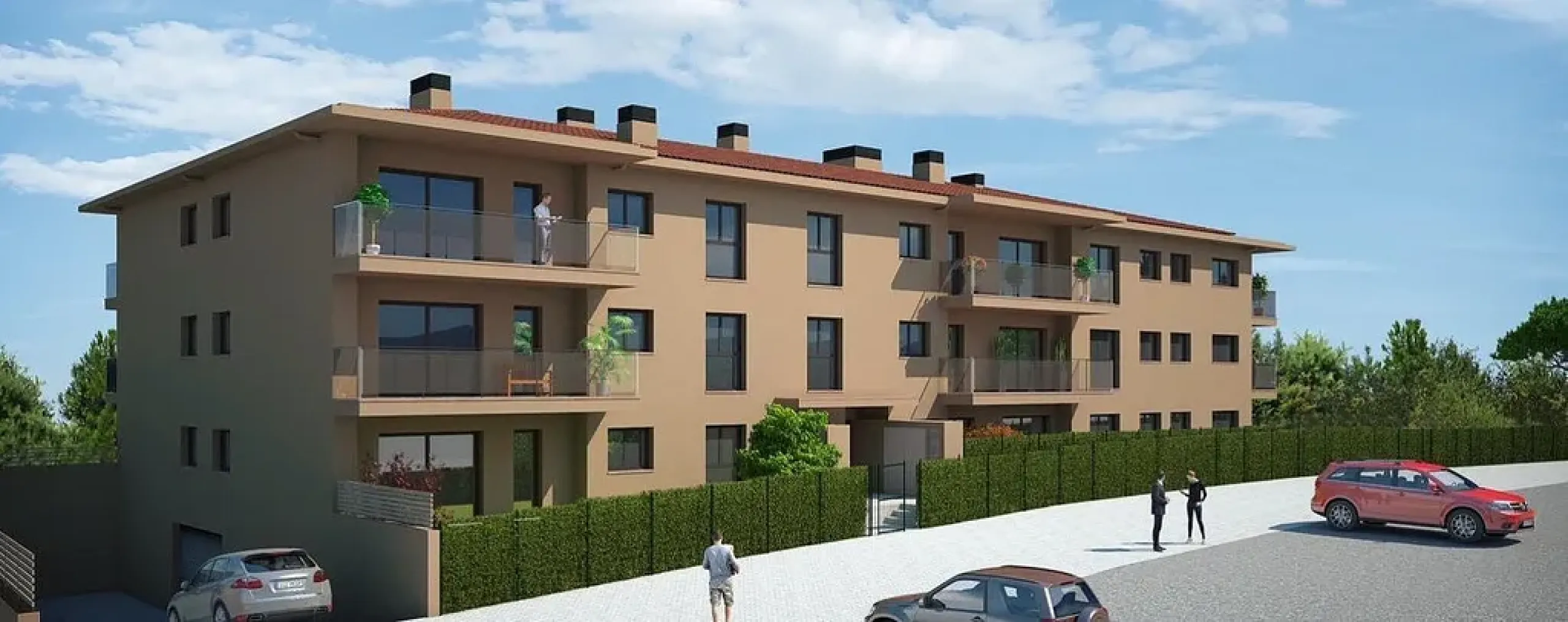 Apartments in a New Residential Complex Opposite the Golf Course in Pals, Costa Brava
