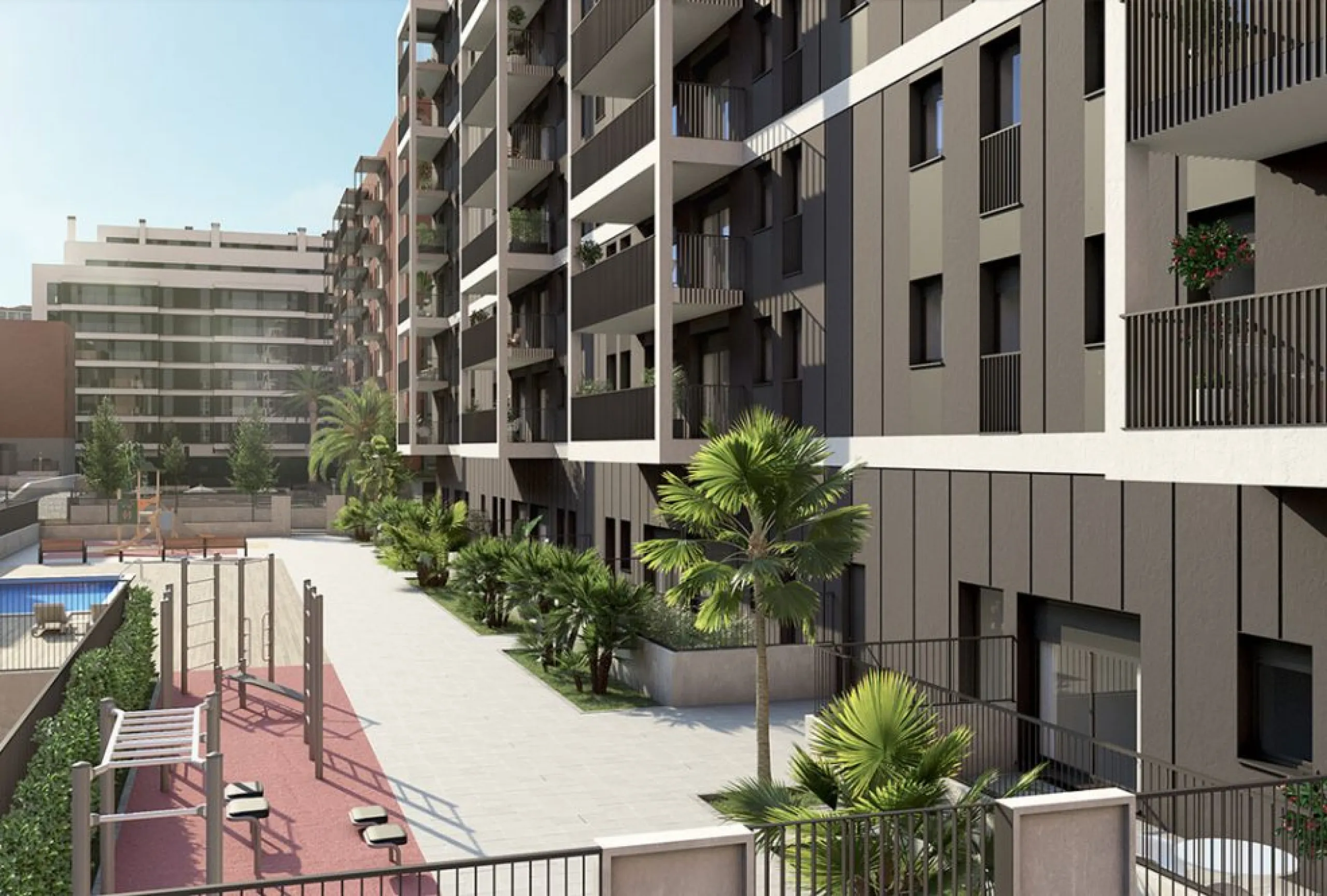 Apartments Under Construction in Viladecans, Barcelona 