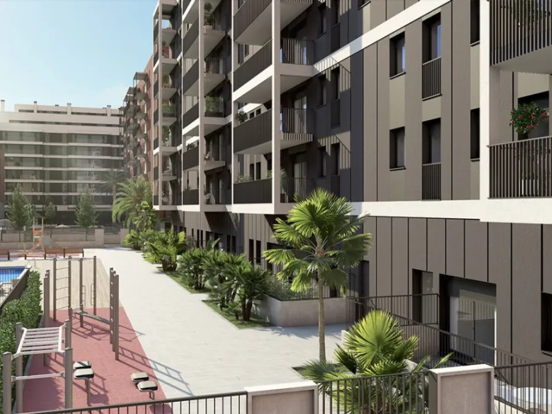 Apartments Under Construction in Viladecans, Barcelona 