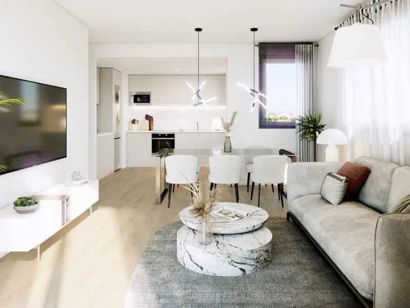 Apartments Under Construction in Viladecans, Barcelona 