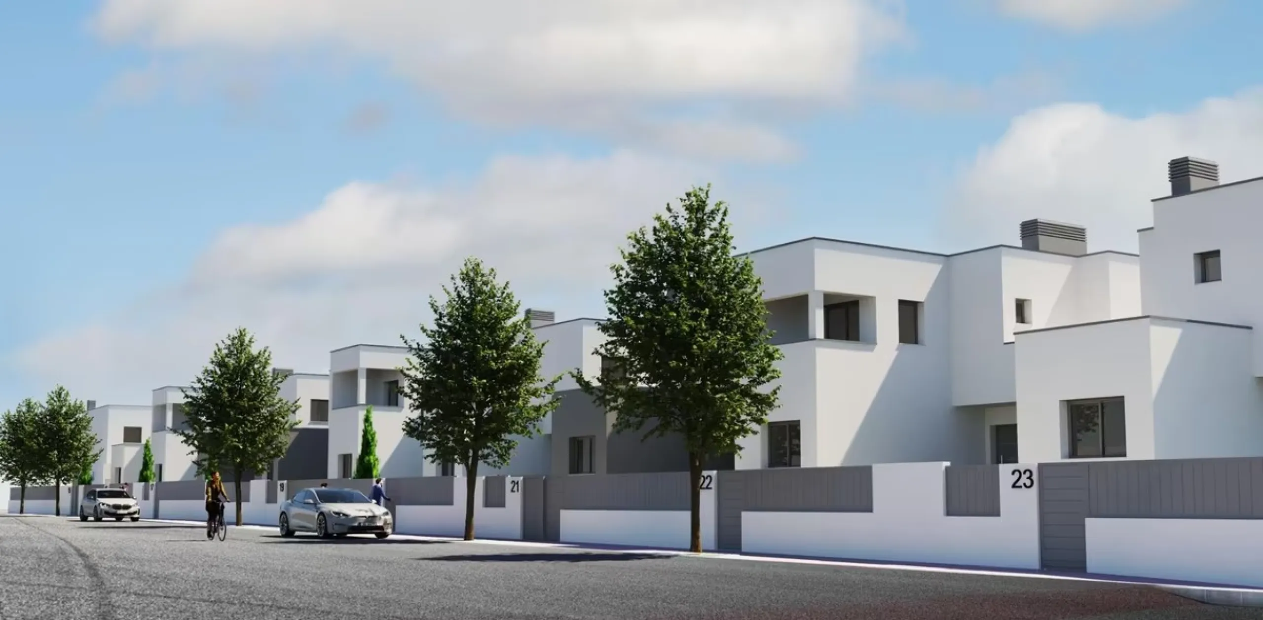 Designer Townhouses Under Construction in Roda-de-Bara, Costa Dorada