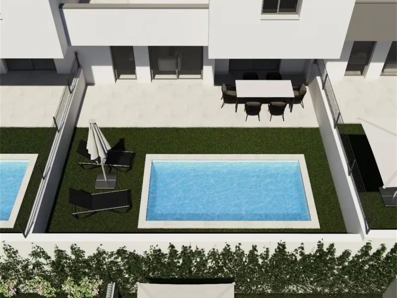 Designer Townhouses Under Construction in Roda-de-Bara, Costa Dorada