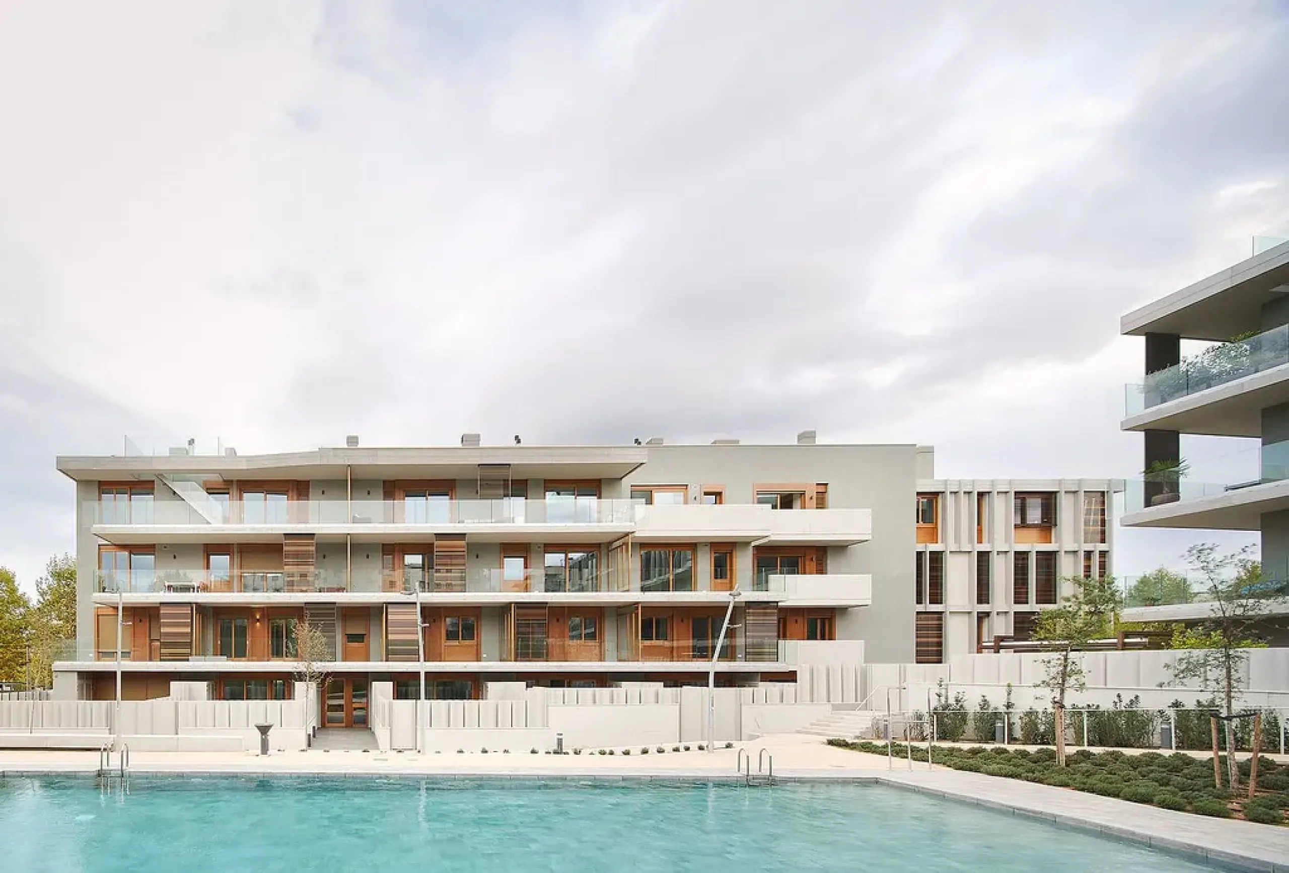 Apartments in the Development "Espai Natura" Under Construction in Sant Cugat del Valles, Barcelona