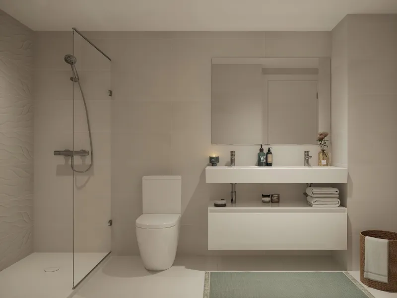 Modern flats under construction in the prestigious town of Sant Cugat del Valles, Barcelona